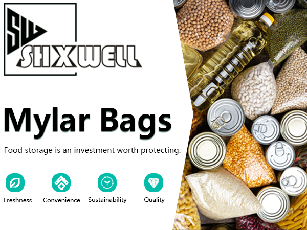 mylar bags for food storage