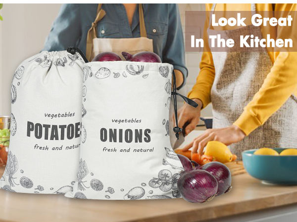 potato storage for pantry