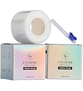 Charme Princesse 2 Pack Disposable Eyebrow Tattoo Plastic Wrap 300 Meters Preservative Film Perma...