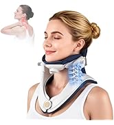 Neck Stretcher Cervical Traction Device - Adjustable Lightweight Neck Support Brace for Cervical ...