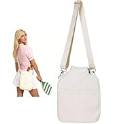 LAKE OF FIRE Pickleball Paddle Cover Crossbody Bag with Adjustable Strap Pickle ball Sling Bag Li...
