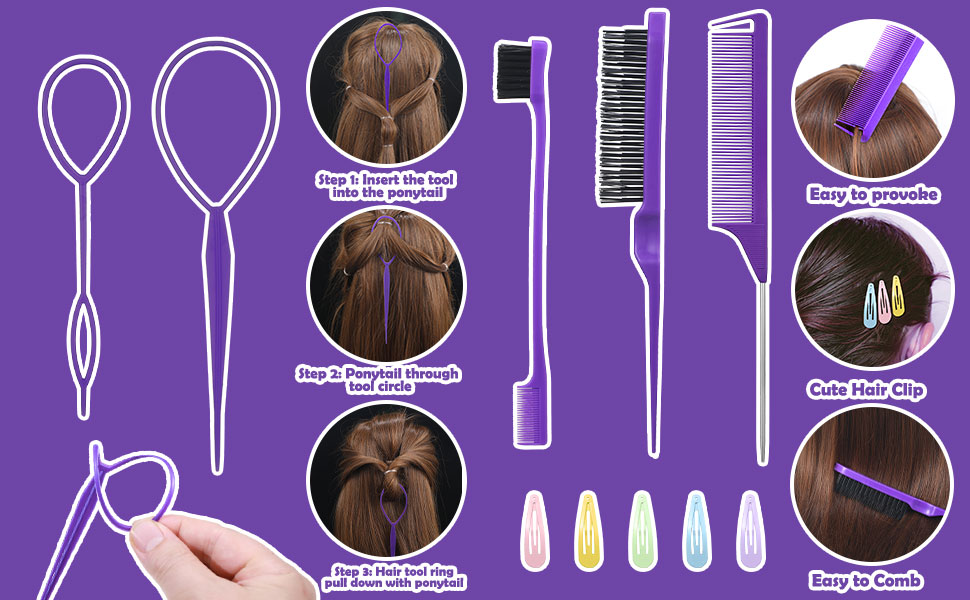 seamless hair ties