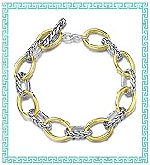 UNY JEWEL Jewelry Make a Statement with Foxtail Link Chain Bracelet Designer Brand Inspired Women...