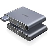 ORICO 10 in 1 USB-C Docking Station with M.2 NVMe/SATA SSD Enclosure, 10Gbps USB 3.2, 480Mbps USB...