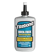 Titebond 2403 8OZ Quick & Thick Glue, 8 oz, Clear