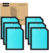 Aircillin Air Purifier AP1501 Replacement Filters 6-Pack, H13 True HEPA Filter, Activated Carbon ...