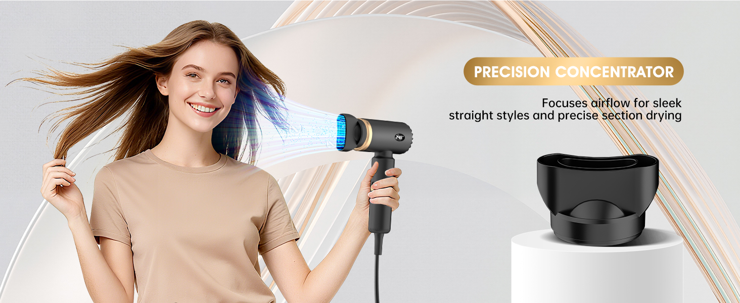 Hair Dryer with Diffuser