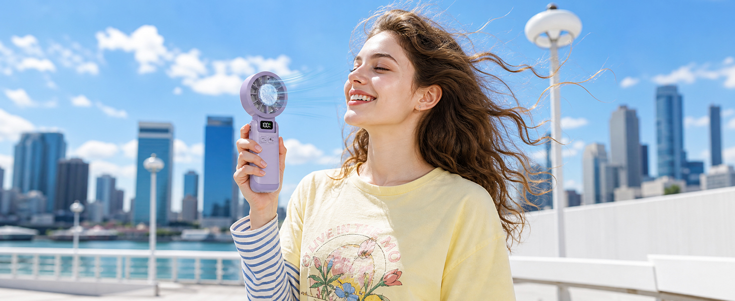 portable fan rechargeable