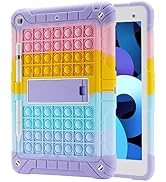 XZC iPad 9th/8th/7th Generation Case (iPad 10.2 Case 2021/2020/2019) Push Pop iPad Case Shockproo...