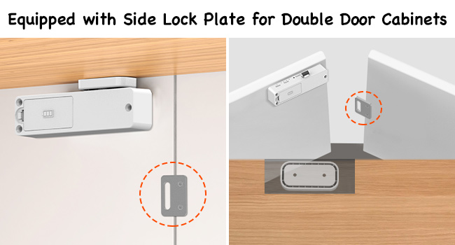 invisible cabinet lock