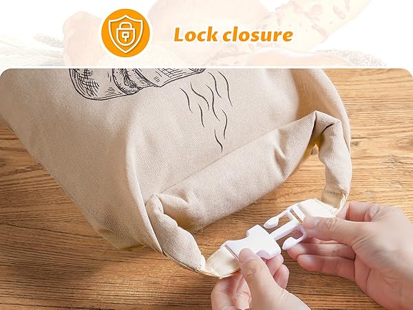 linen bread bag