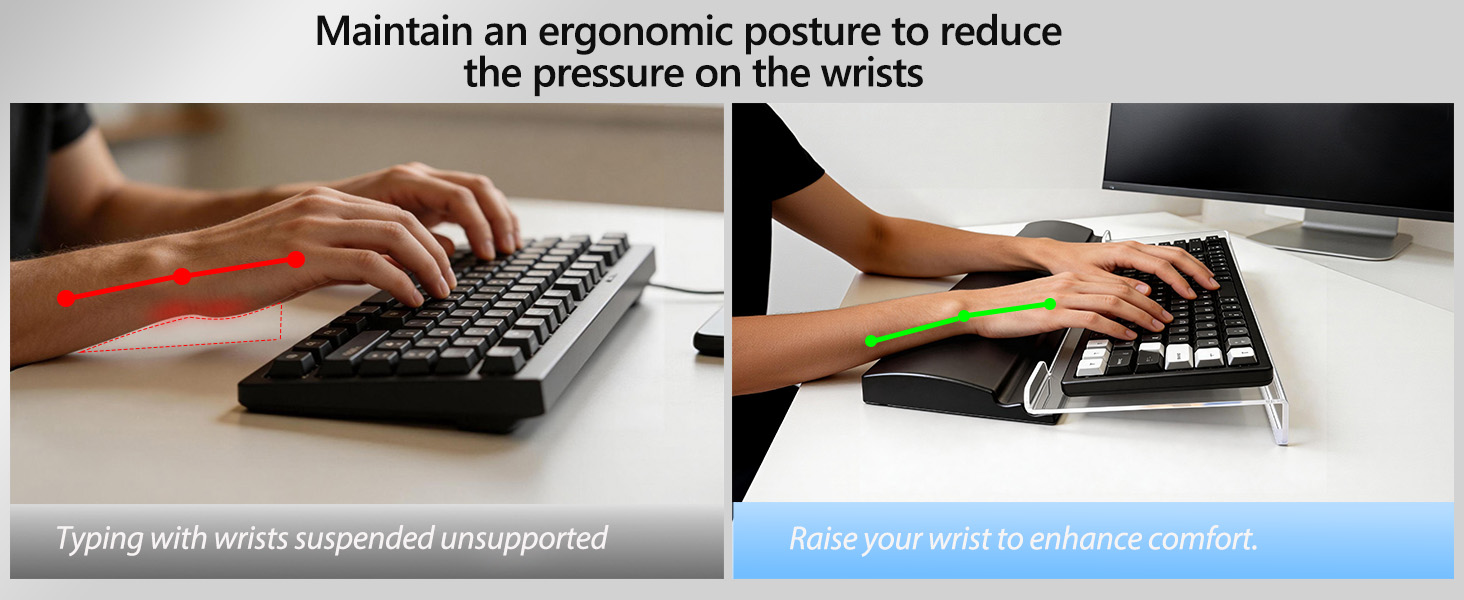 4-Level Height Adjustment, Ergonomic Holder