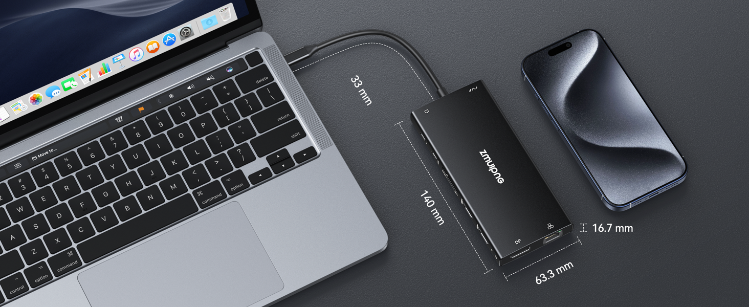 usb c hub usb c docking station usb c laptop docking station with 2 hdmi