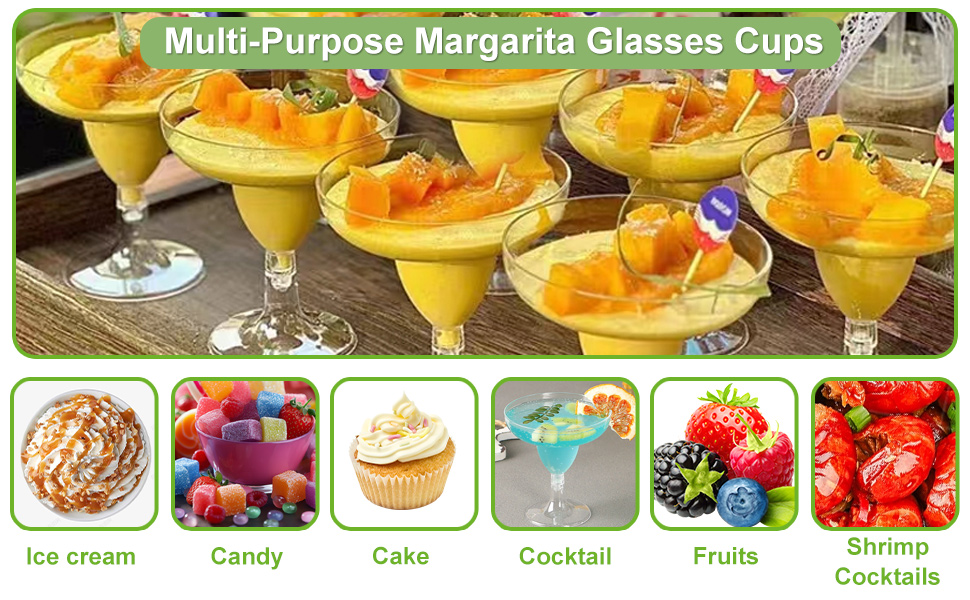 Multi-Purpose Margarita Glasses Cups