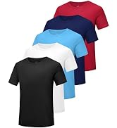 HovSiyla Boys Athletic Shirt Quick Dry Short Sleeve Performance Moisture Wicking T Shirt for Youth