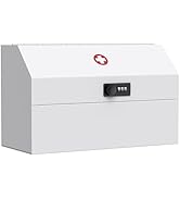 Uniclife Wall Mount Medicine Cabinet with Combination Lock Locking First Aid Cabinet Lockable Med...