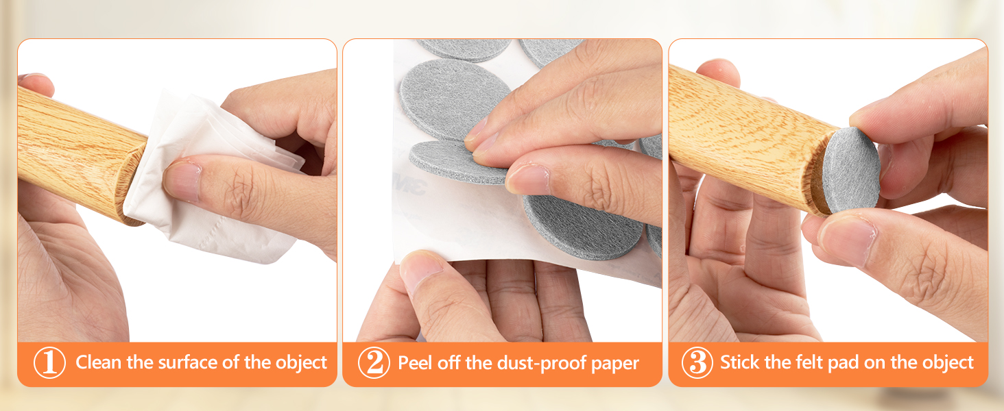 Felt Furniture Pads for Hardwood Floors Heavy Duty Felt Sheets