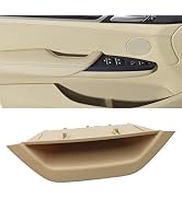 Jaronx Compatible with BMW X3 X4 Door Armrest Cover, Driver Side Door Armrest Handle Storage Comp...