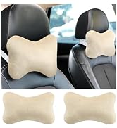 YGDMD 2PCS Car Headrest Pillow,Soft & Comfortable Car Neck Pillow for Driving Fatigue Relieve,All...