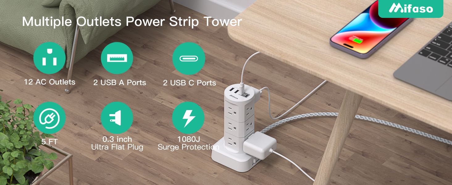 power strip tower