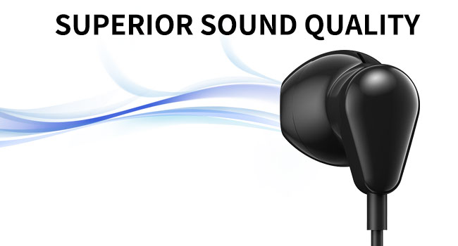 3.5mm Headphone Hi-Fi Stereo Bass Wired Earbuds Earphones with Microphone Volume Control for Samsung