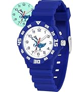 TENOCK Analog Watch for Kids Unicorn Watch for Girls with Night Light Waterproof Time Teaching So...