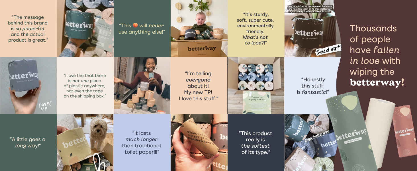 Thousands of people have fallen in love with wiping the betterway