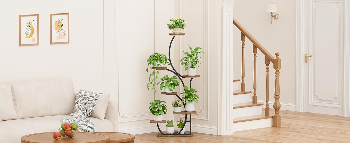corner plant stand for indoor plants