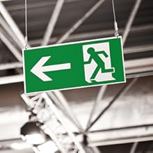 Hanging Warning Signs