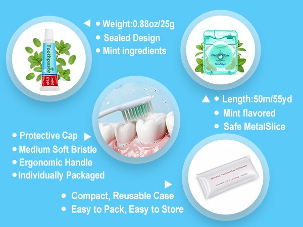 toothbrush toothpaste set