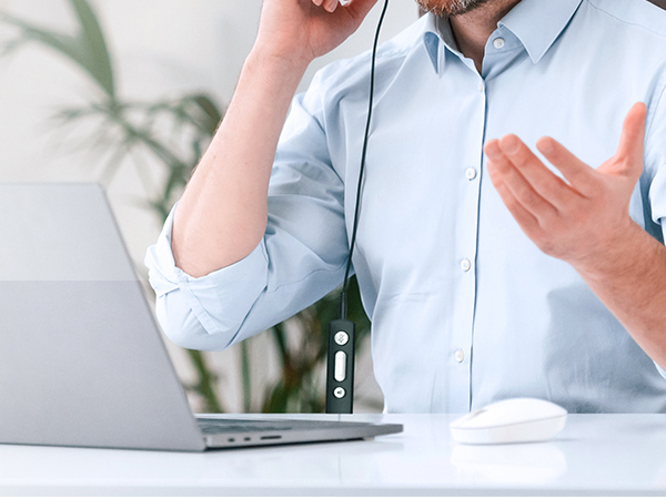 usb headset with microphone for pc laptop 3.5mm wired computer headset headphone with microphone