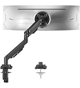 MOUNTUP Ultrawide Monitor Arm for 22-43 inch Curved Screen, Holds 2.2 to 33 lbs, Heavy Duty Monit...