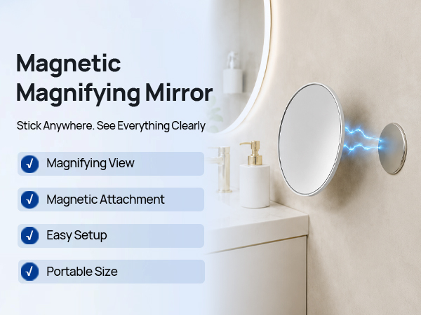 Magnifying mirror