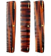 G.B.S 3 Pack DCT Styling Comb Fine Toothed Dressing, Grooming, and Styling Comb for Thinning Hair...