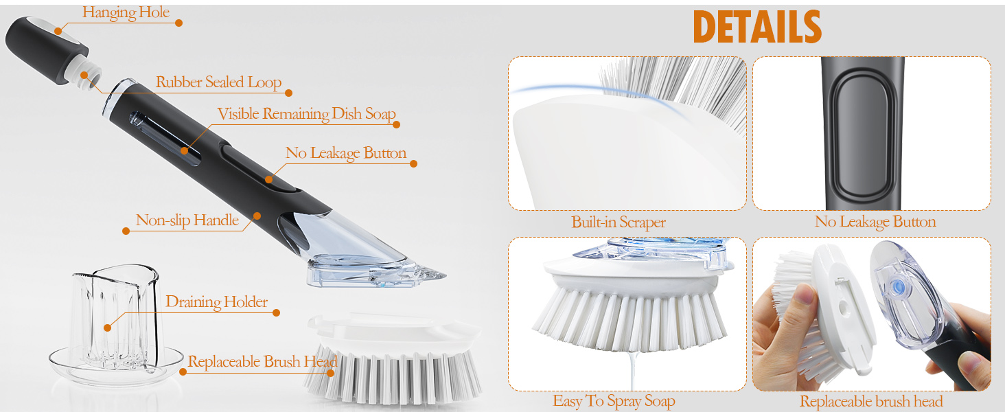 dish washing scrubbers