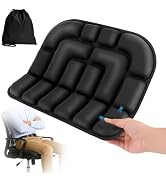 HLCZLUZ Seat Cushion, Office Chair Cushion with Storage Bag, Travel Seat Cushion for Airplane, Pr...