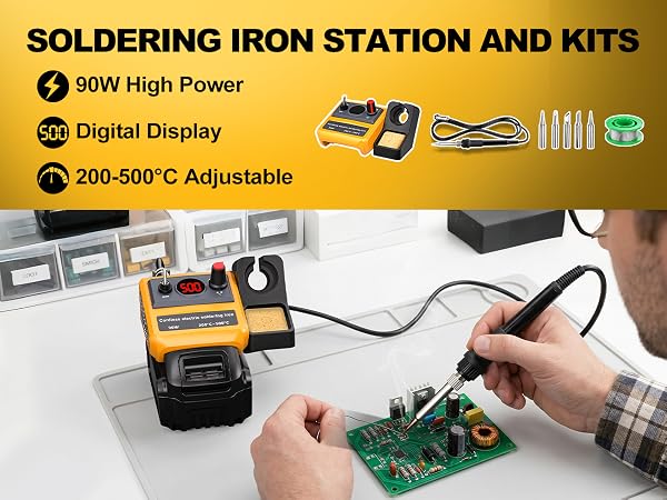 Compatible with dewalt soldering iron 20v max jewelry soldering kit micro soldering iron