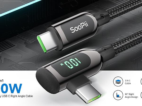 2m usb c to usb c cable