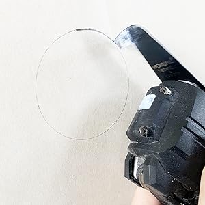 Good at cutting curves in drywall