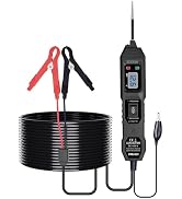 Power Circuit Probe Tester,6-24V DC Circuit Tester Automotive,12 Volt Test Light,Fuse & Voltage T...