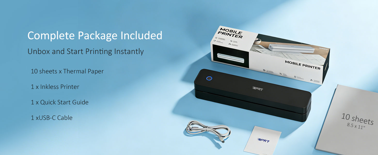 Portable Printers Wireless for Travel