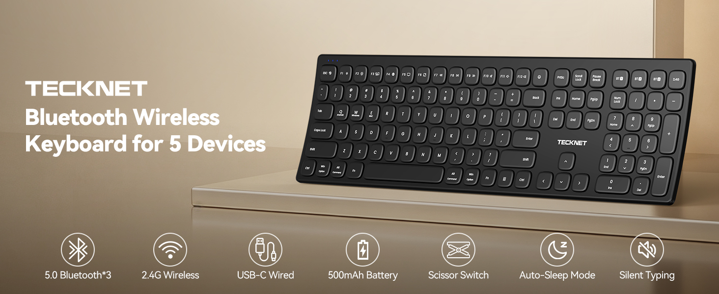 Bluetooth Wireless Keyboard