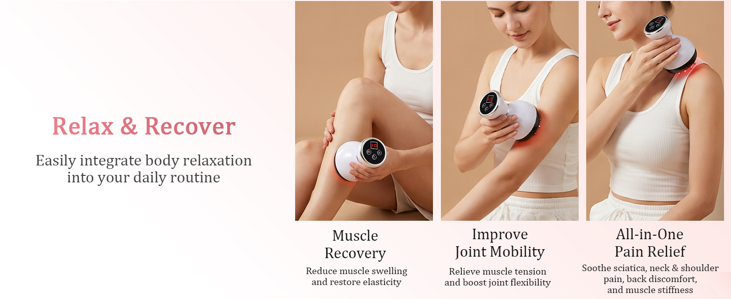 Relax & Recover Easily integrate body relaxation into your daily routine