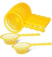 Toyvian 10Pcs Plastic Fishing Nets for Teens Bath Beach Playthings Lightweight Safe Beach Straine...