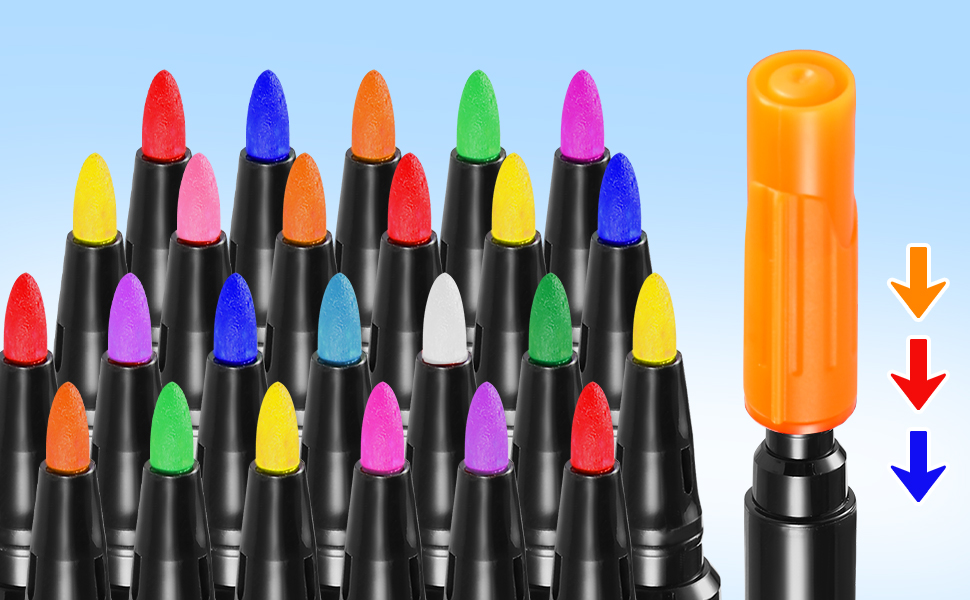 Fine Tips Wet Erase Markers for Dry Erase Acrylic Board Calendar