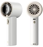 JISULIFE Portable Handheld Fan, Speed(1-100) Adjustable Turbo Mini and 3600mAh Battery Rechargeab...