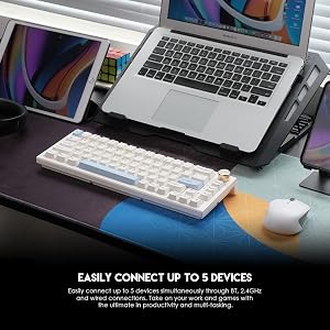 easily connect up to 5 devices