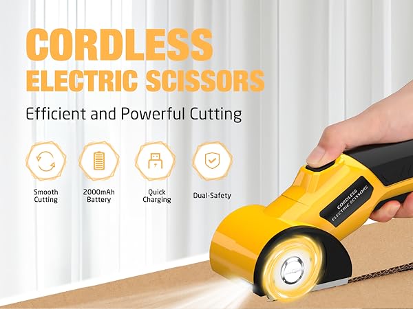 CORDLESS ELECTRIC SCISSORS