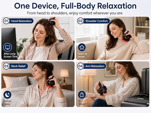Heated Scalp Massager
