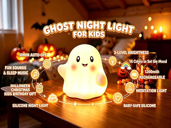 3-Level Dimming Mode Night Light Meditation Breathing Mode Color-Cycling Mode Rainbow Dynamic Mode